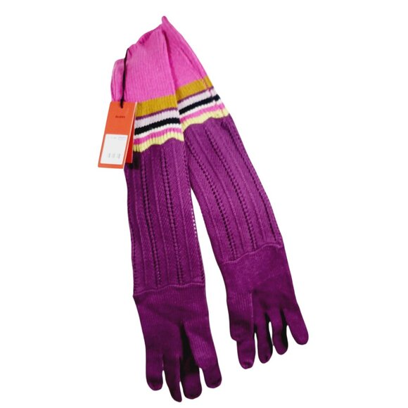 NWT Missoni For Target "Rare" Long Gloves, Passion Purple, One Size - Picture 2 of 14